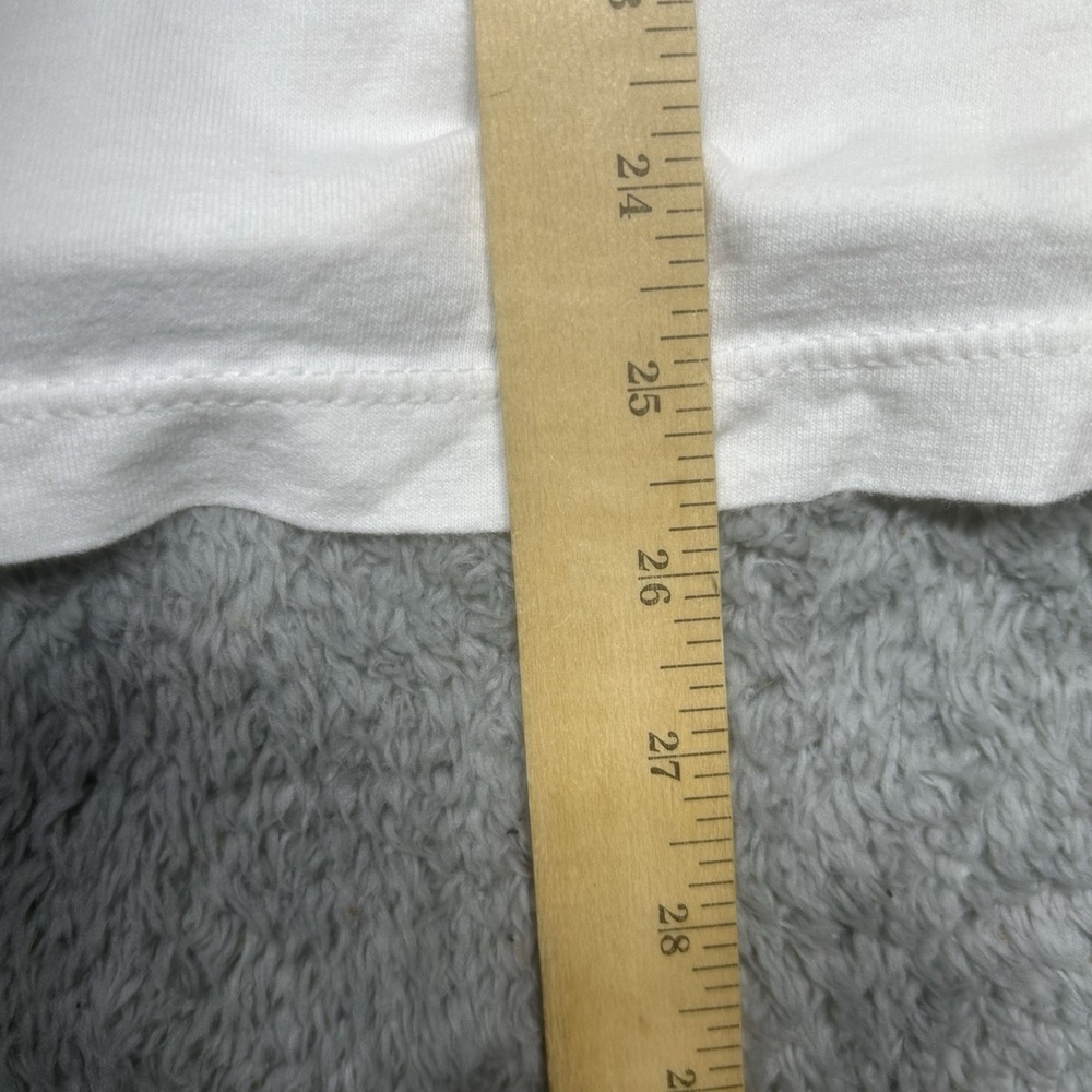 Vintage Nebraska Cornhuskers Shirt Men's M White Football NCAA Big Cotton UNL - Picture 9 of 10